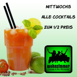 Cocktails Wohnzimmer-Bar Würzburg