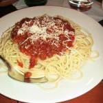 Happyhour Spaghetti-Tag Cafe Klug
