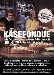Käsefondue Monsieur Clochard