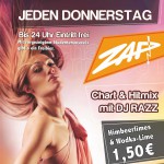 Happyhour ZAP DONNERSTAG Zarap Zap Zap